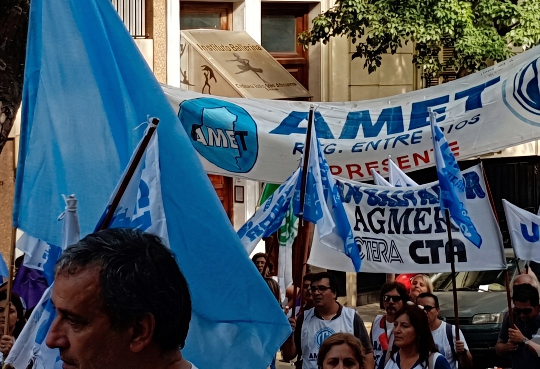AMET llevó a Frigerio el reclamo por la restitución de fondos a escuelas técnicas
