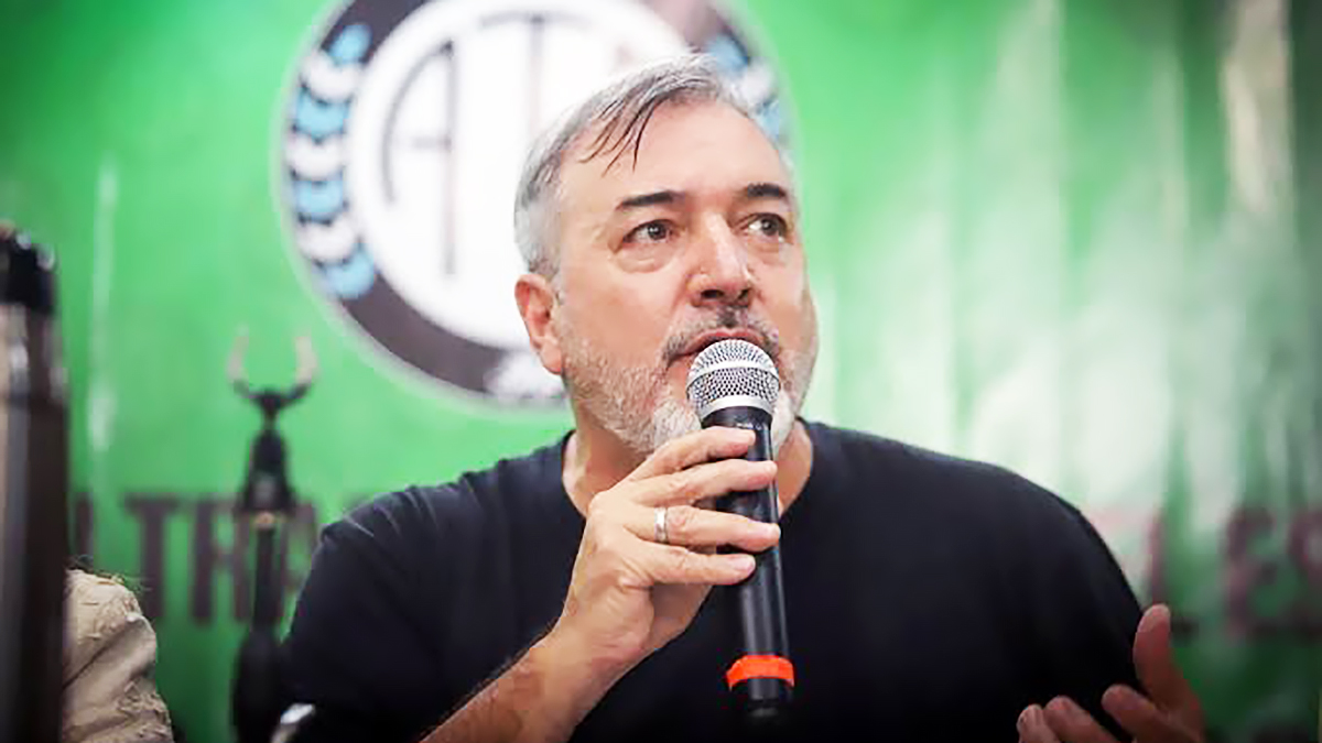 Rodolfo Aguiar, secretario general de ATE Nacional
