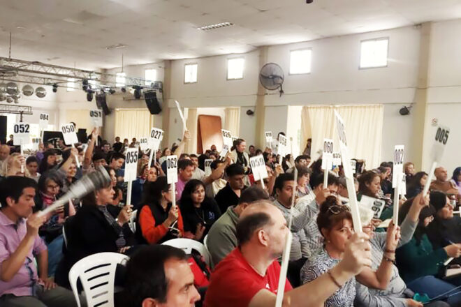 Congreso de Agmer la Paz 6 de agosto 2026