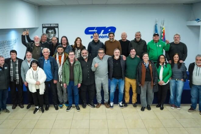 Hugo “Cachorro” Godoy fue reelecto al frente de la CTA Autónoma con el 93% de los votos