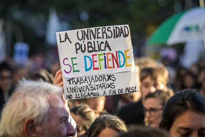 Paro nacional universitario este miércoles
