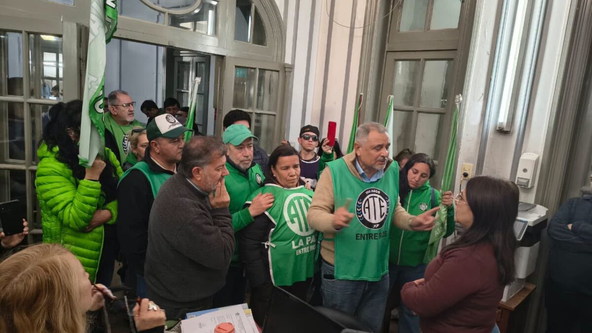 Movilización de ATE a Recursos Humanos