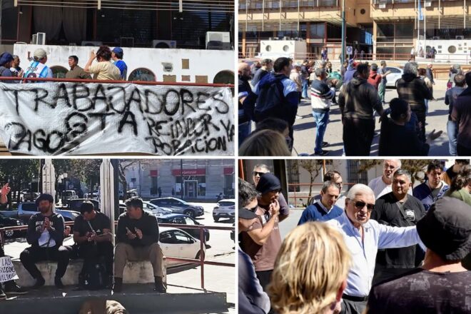 Granja Tres Arroyos: trabajadores se encadenaron por salarios e indemnizaciones: «Hemos dejado la vida por la empresa»
