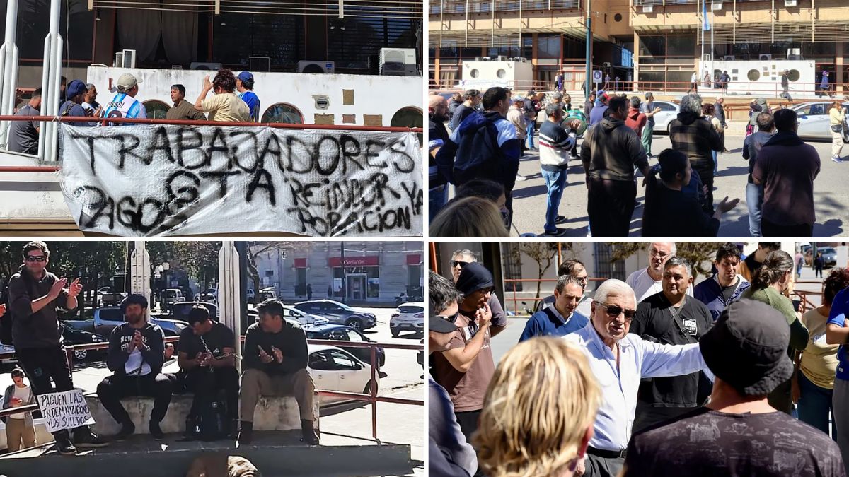 Granja Tres Arroyos: trabajadores se encadenaron por salarios e indemnizaciones: «Hemos dejado la vida por la empresa»