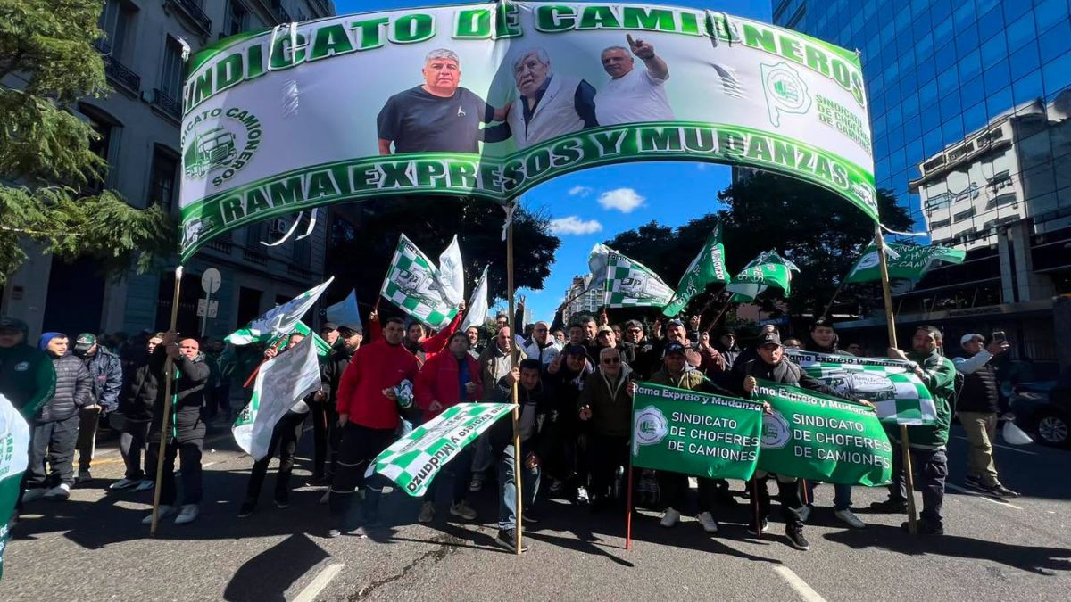 Sindicato de Choferes de Camiones Camioneros paritarias