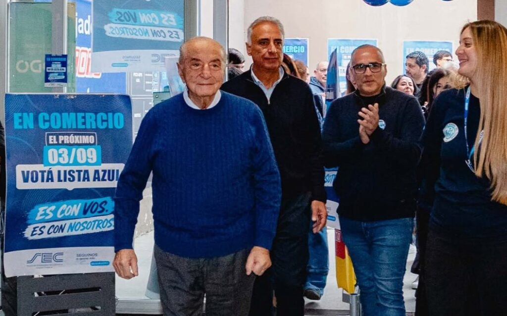 Cavalieri renovó su mandato en el Sindicato de Comercio