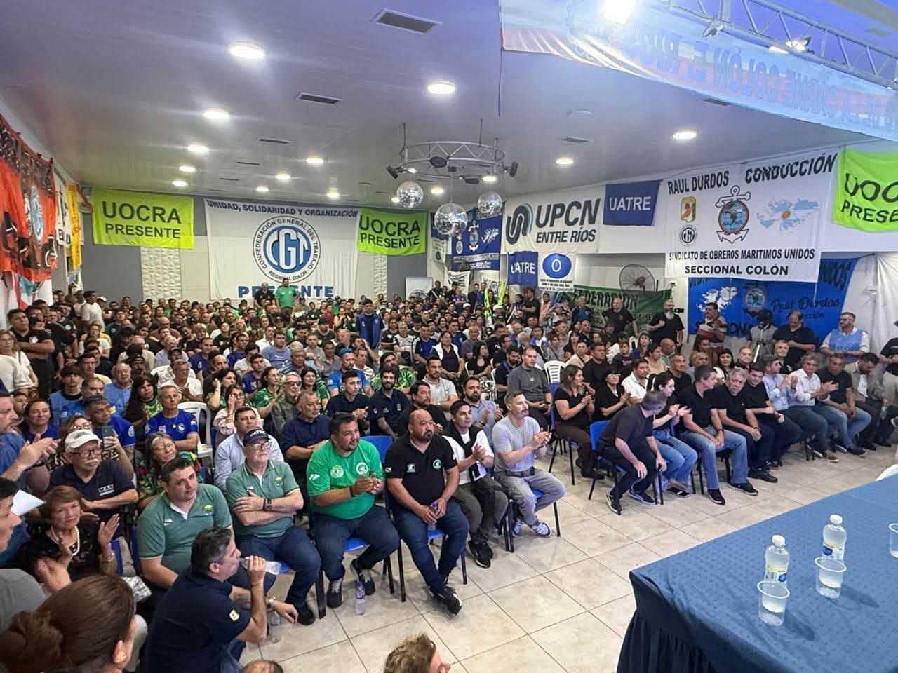 CGT Regional Colón: 33 gremios participaron de su normalización