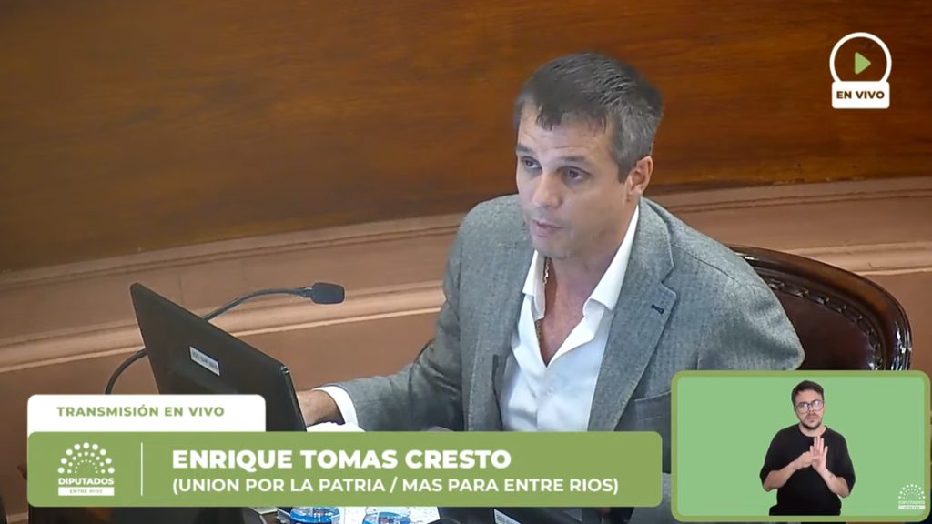 Diputado Enrique Cresto