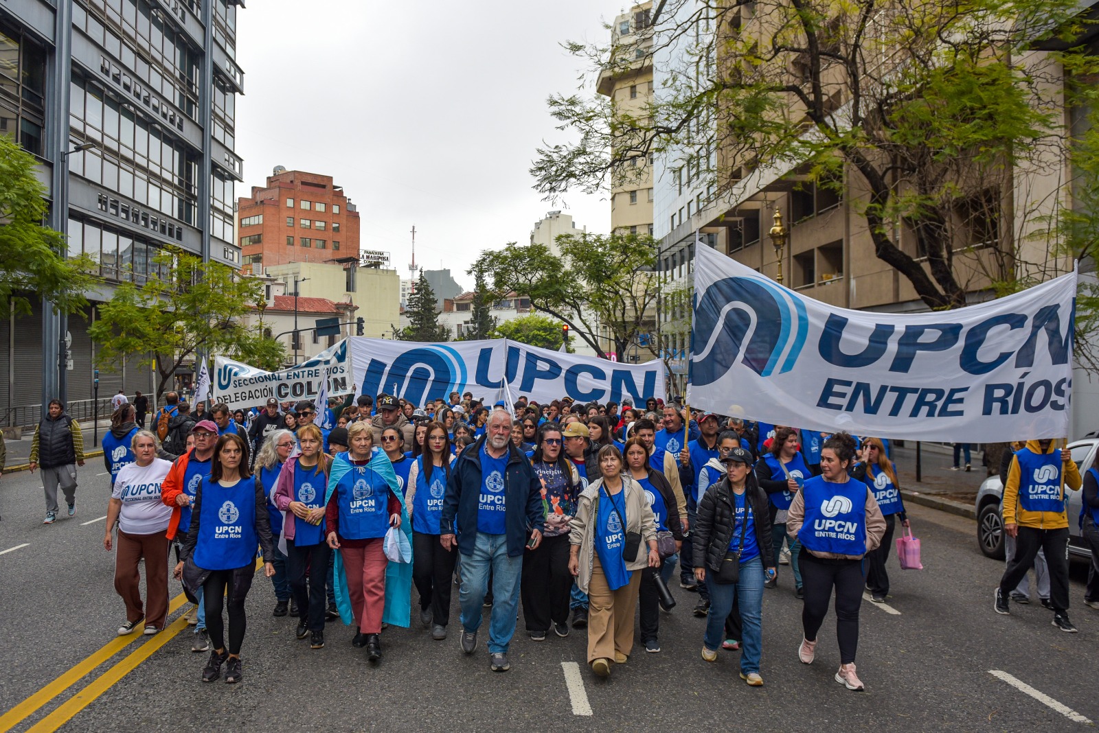 UPCN Entre Ríos marchó junto a la CGT en defensa de la industria nacional