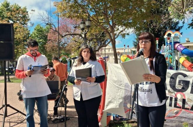 Villaguay recibió a la Escuela Itinerante de Agmer